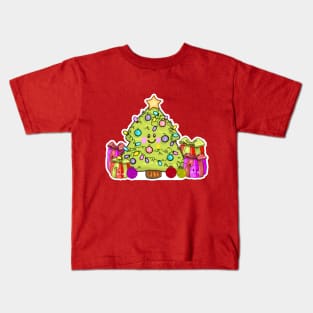 Under the Christmas Tree Kids T-Shirt